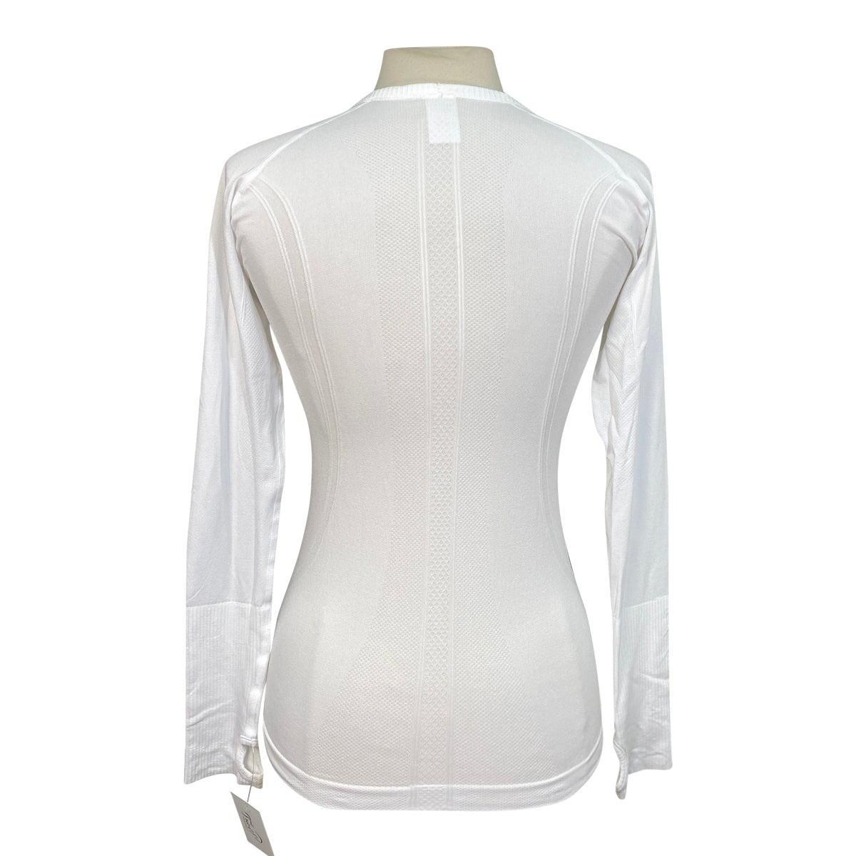 TKEQ 'KENNEDY' Seamless 2.0 Long Sleeve in White - Women's S/M
