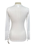 TKEQ 'KENNEDY' Seamless 2.0 Long Sleeve in White - Women's S/M