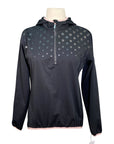 Horseware Platinum 1/4 Zip Windbreaker in Black