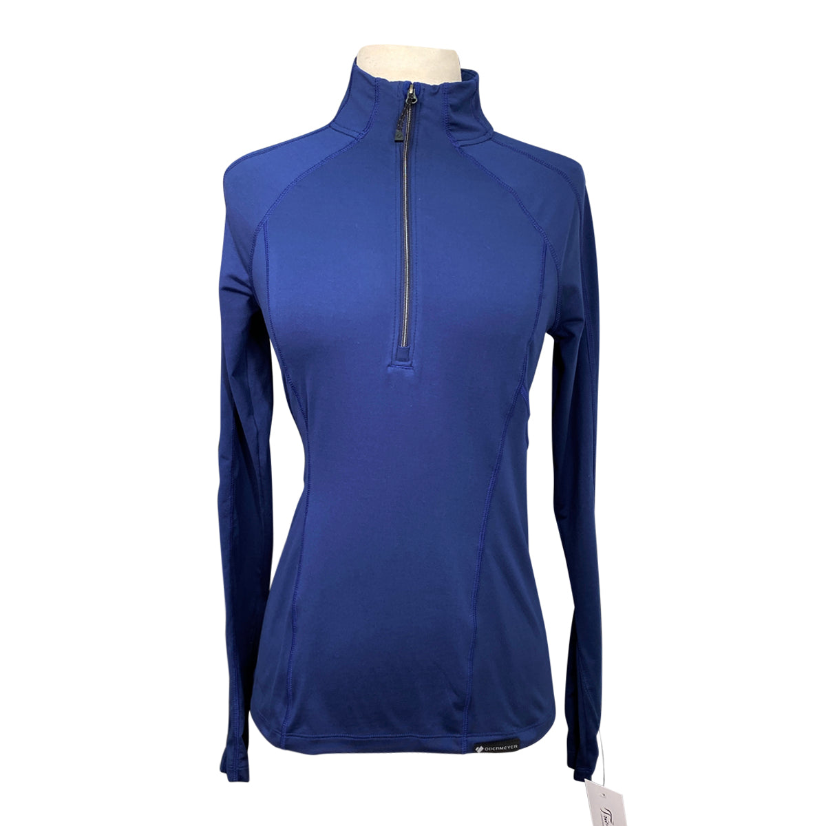 Obermeyer 1/4 Zip Training Shirt in Cobalt