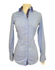 Essex Classic Button Up in Blue/Pink Ponies