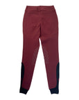 Cavalleria Toscana 'American' High Rise Jumping Breeches in Bordeaux 