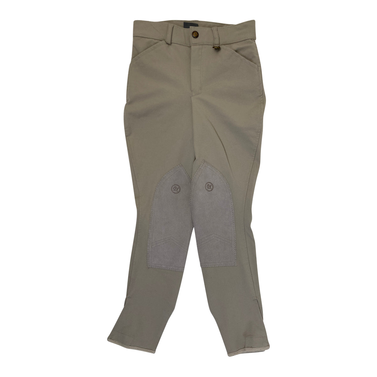 Ovation 'SoftFlex GripTek' Knee Patch Breeches in Tan