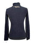 B Vertigo 'Darcey' Technical Fleece Jacket in Anthracite Grey - Women's 6