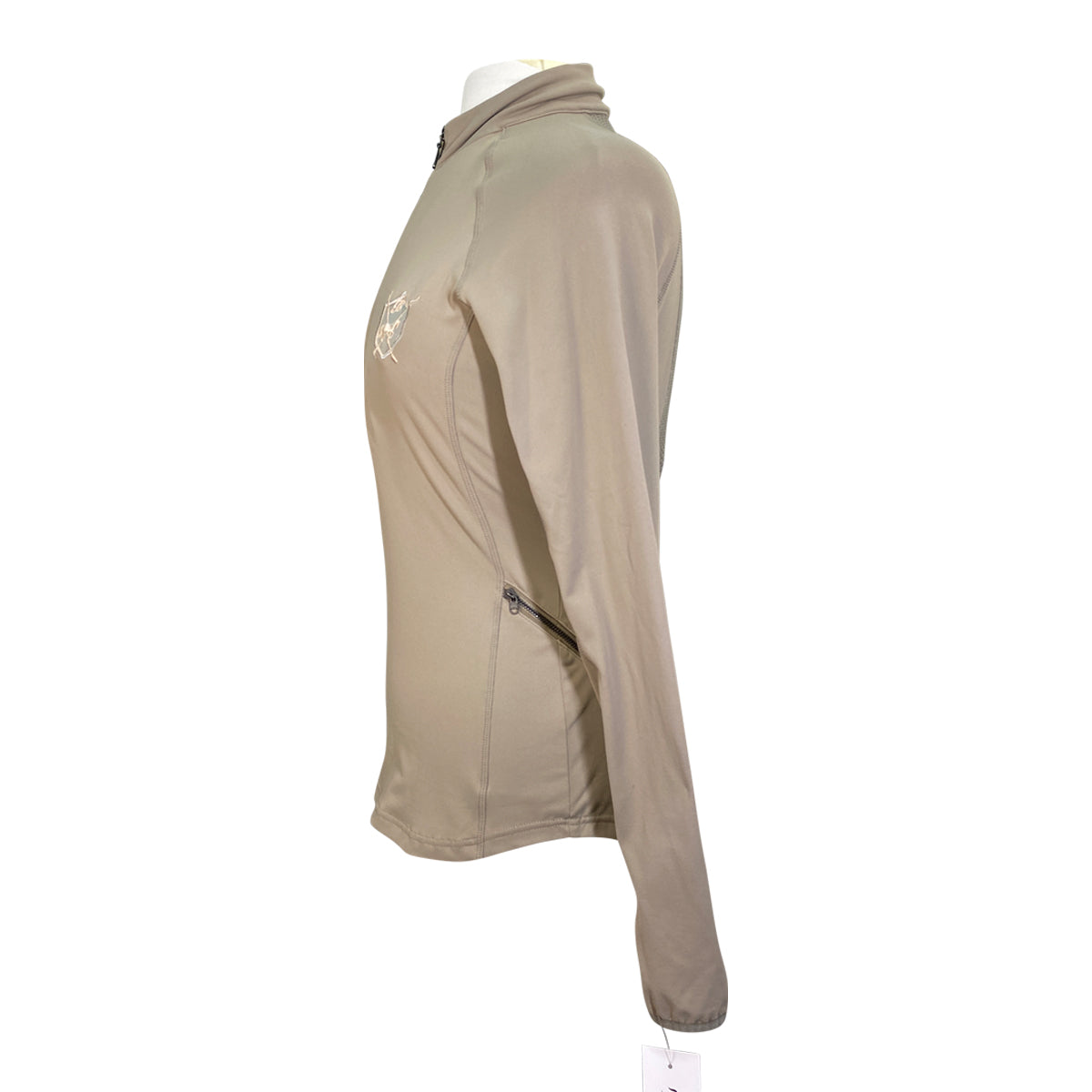 Goode Rider &#39;Sage&#39; 1/2 Zip Jacket in Dune