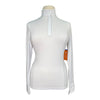 Kerrits Affinity Long Sleeve Show Shirt in White