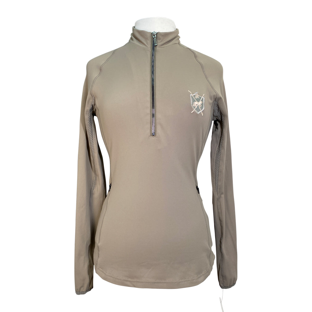 Goode Rider &#39;Sage&#39; 1/2 Zip Jacket in Dune