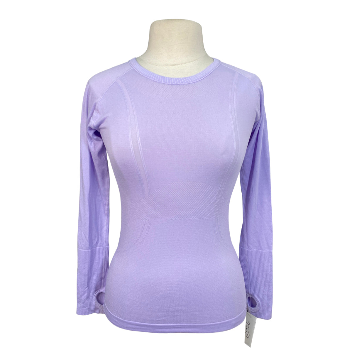 TKEQ The &#39;Kennedy&#39; Seamless Long Sleeve in Lavendar - Women&#39;s M/L