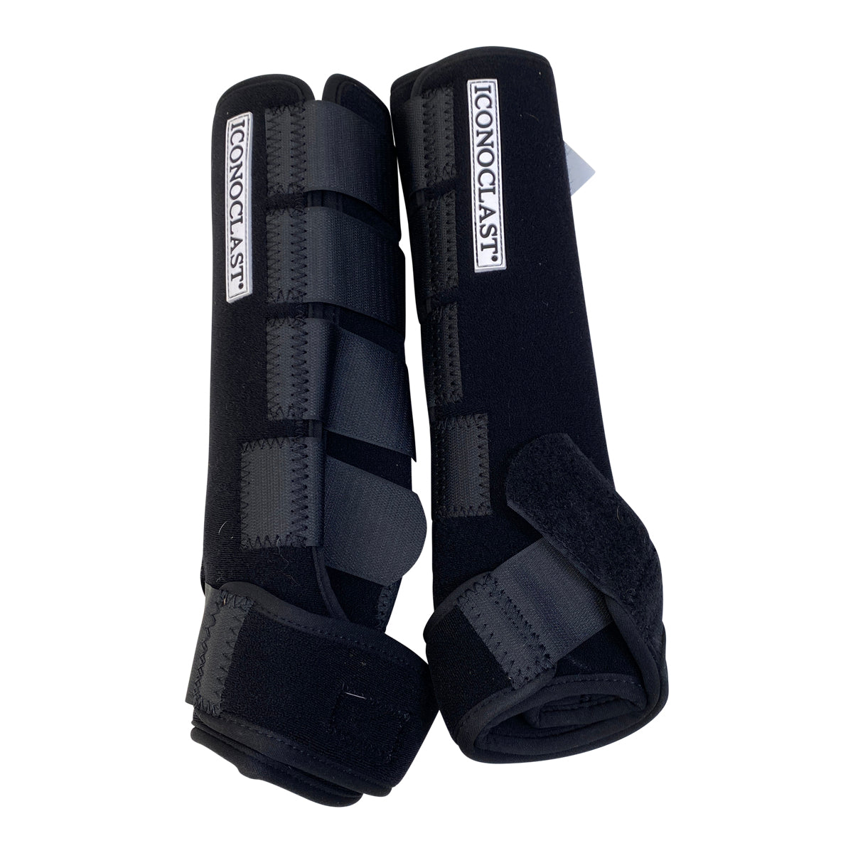 Iconoclast Hind Orthopedic Horse Boots in Black - Large