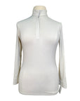 Noble Outfitters 'Allison' Show Shirt in White w/Pineapples