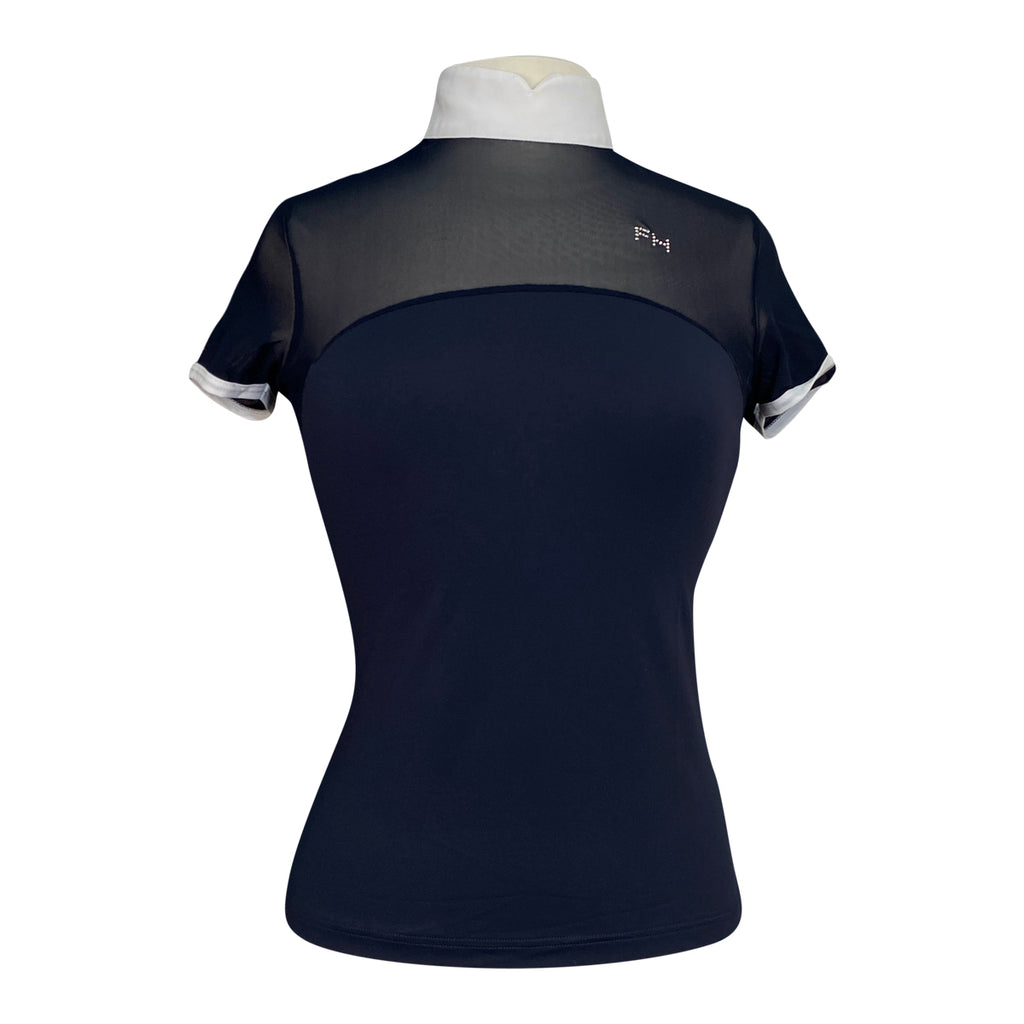 For Horses 'Elvida' Show Shirt in Navy