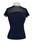 For Horses 'Elvida' Show Shirt in Navy