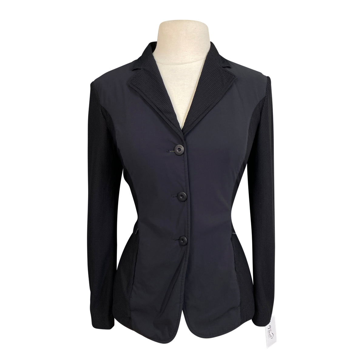 RJ Classics 'Harmony' Mesh Show Jacket in Black 