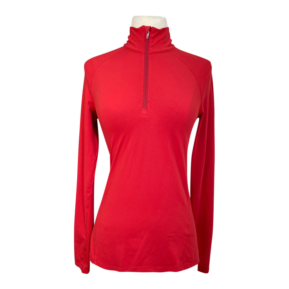 Noble Outfitters 1/4 Zip Shirt in Brick