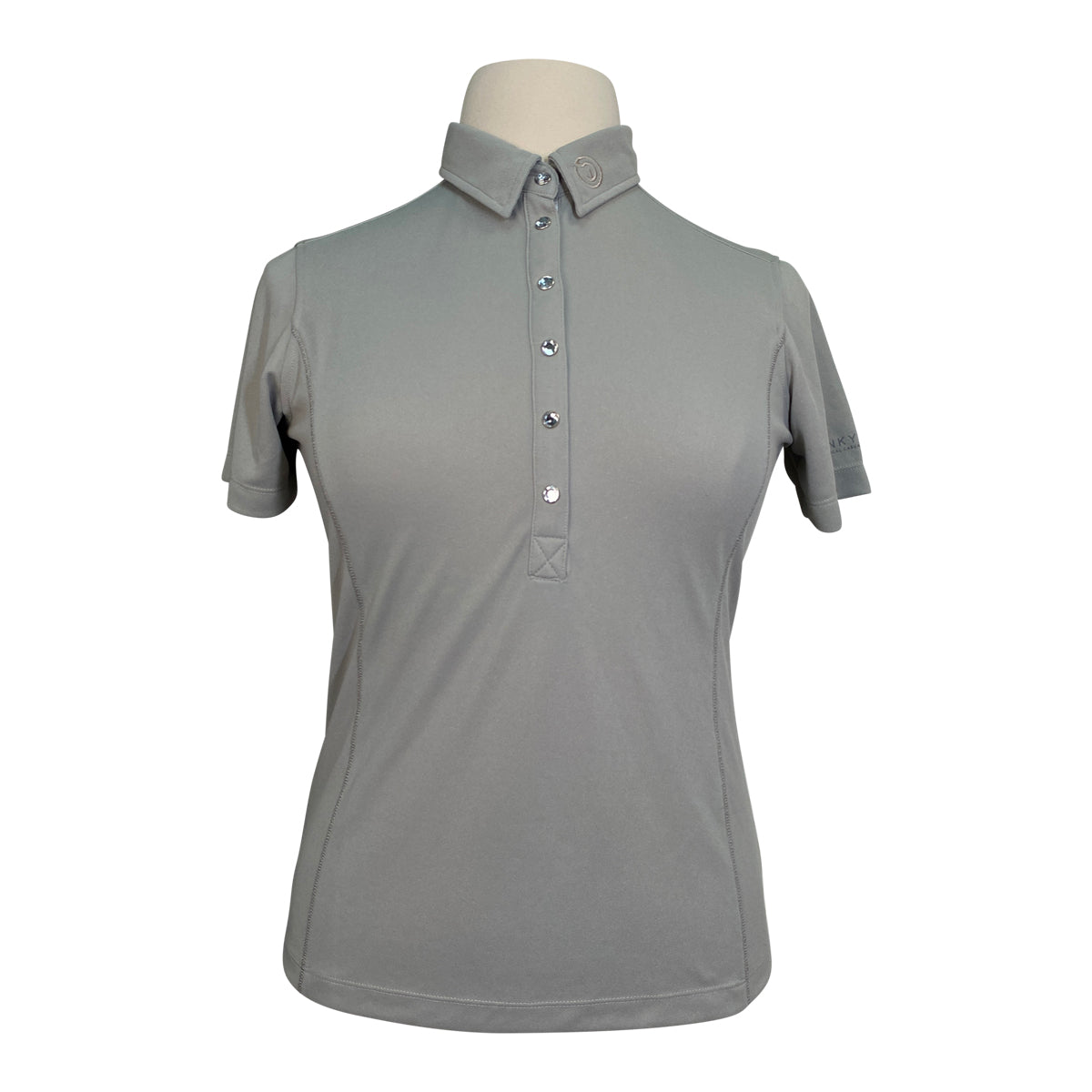 Anky Essential Polo Shirt in Moss/Glitter
