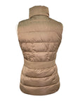 Halter Ego 'Maeve' Quilted Puffer Vest in Champagne