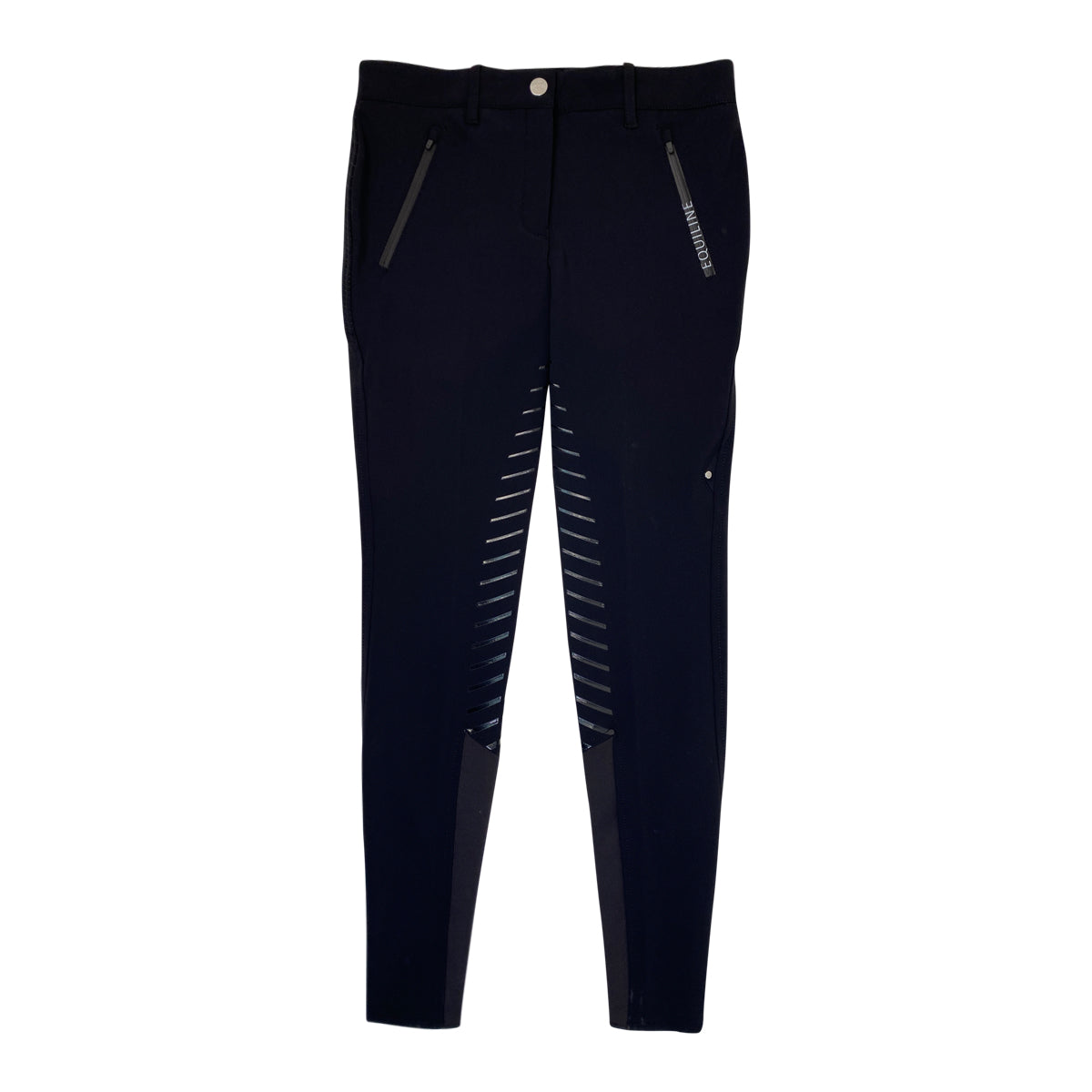 Equiline 'ChoiceF' High Waisted Full Seat Breeches in Black