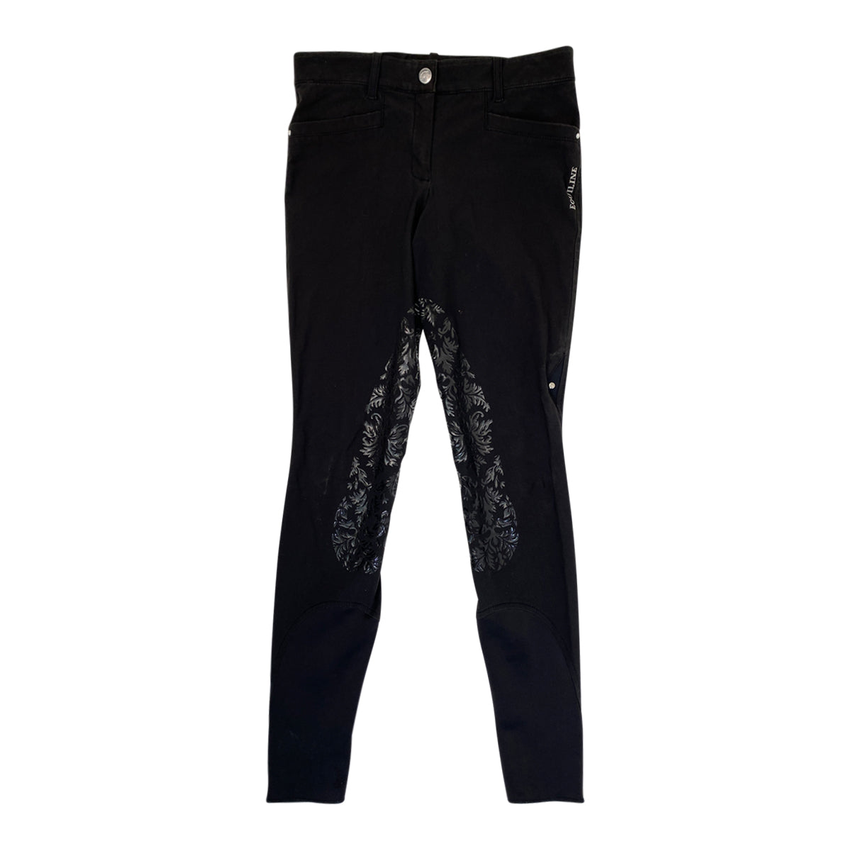 Equiline &#39;G-Zone&#39; Breeches in Black Florals