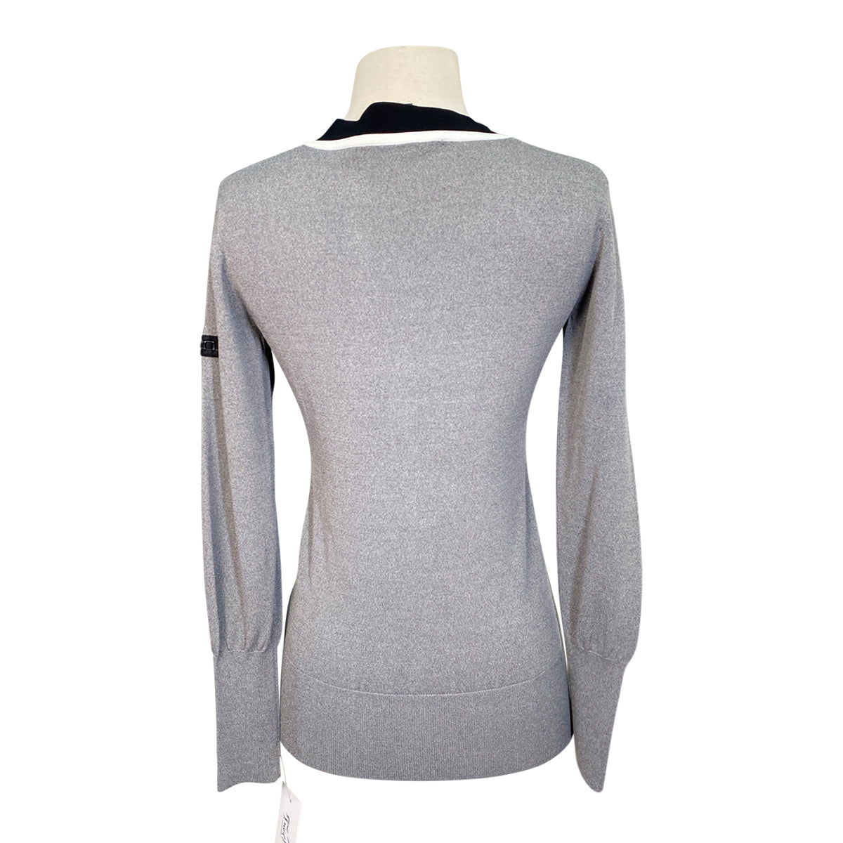 AA Platinum V-Neck Sweater  in Grey