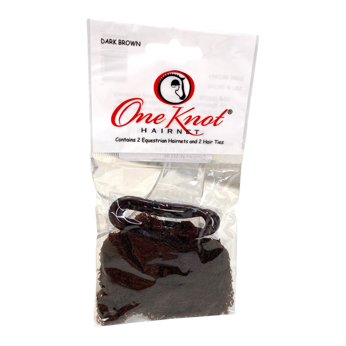 One Knot Hair Net in Dark Brown