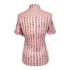 FITS 'Cool Breeze' Short Sleeve Sun Shirt in Pink - Women's Small