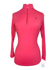 Tredstep 'Sun Chic' Shirt in Pink/Navy Collar 