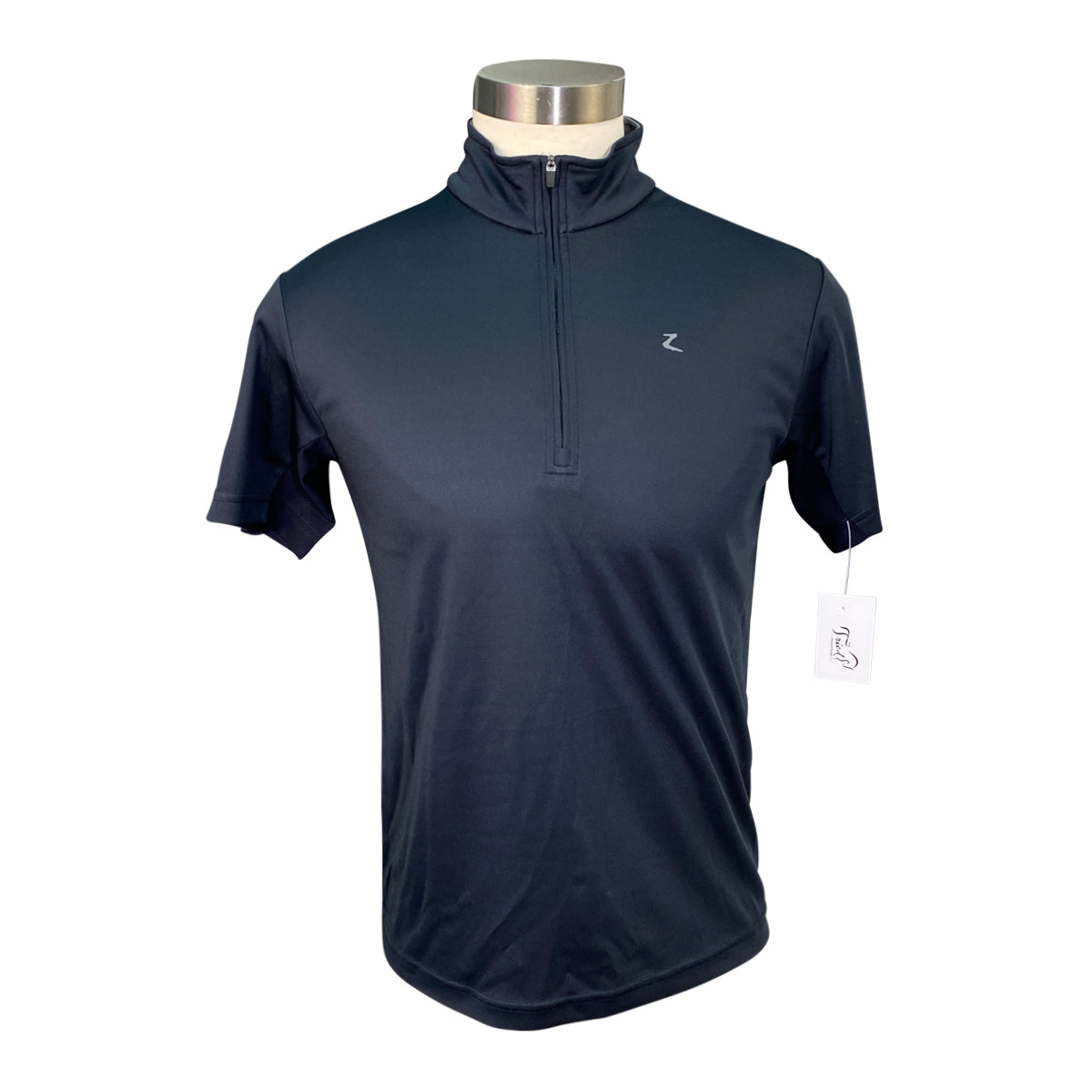 Horze Dorian Mens Technical Sun Shirt in Navy