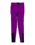 Back of Equiline 'Cantaf' Full Grip Breeches in Violet