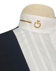 Cavalleria Toscana R-EVO Cotton Poplin Show Shirt in Navy