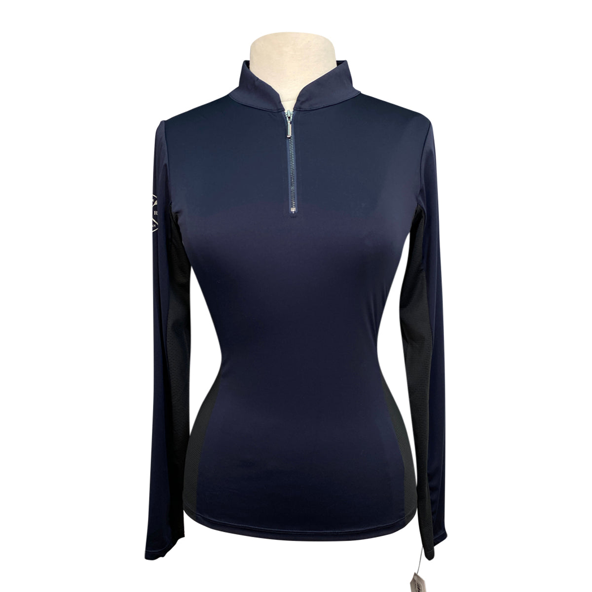 BOSS - Chemise de concours d’équitation en tissu stretch côtelé - Noir