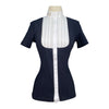 Cavalleria Toscana R-EVO Cotton Poplin Show Shirt in Navy