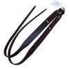 Garter Straps in Dark Brown