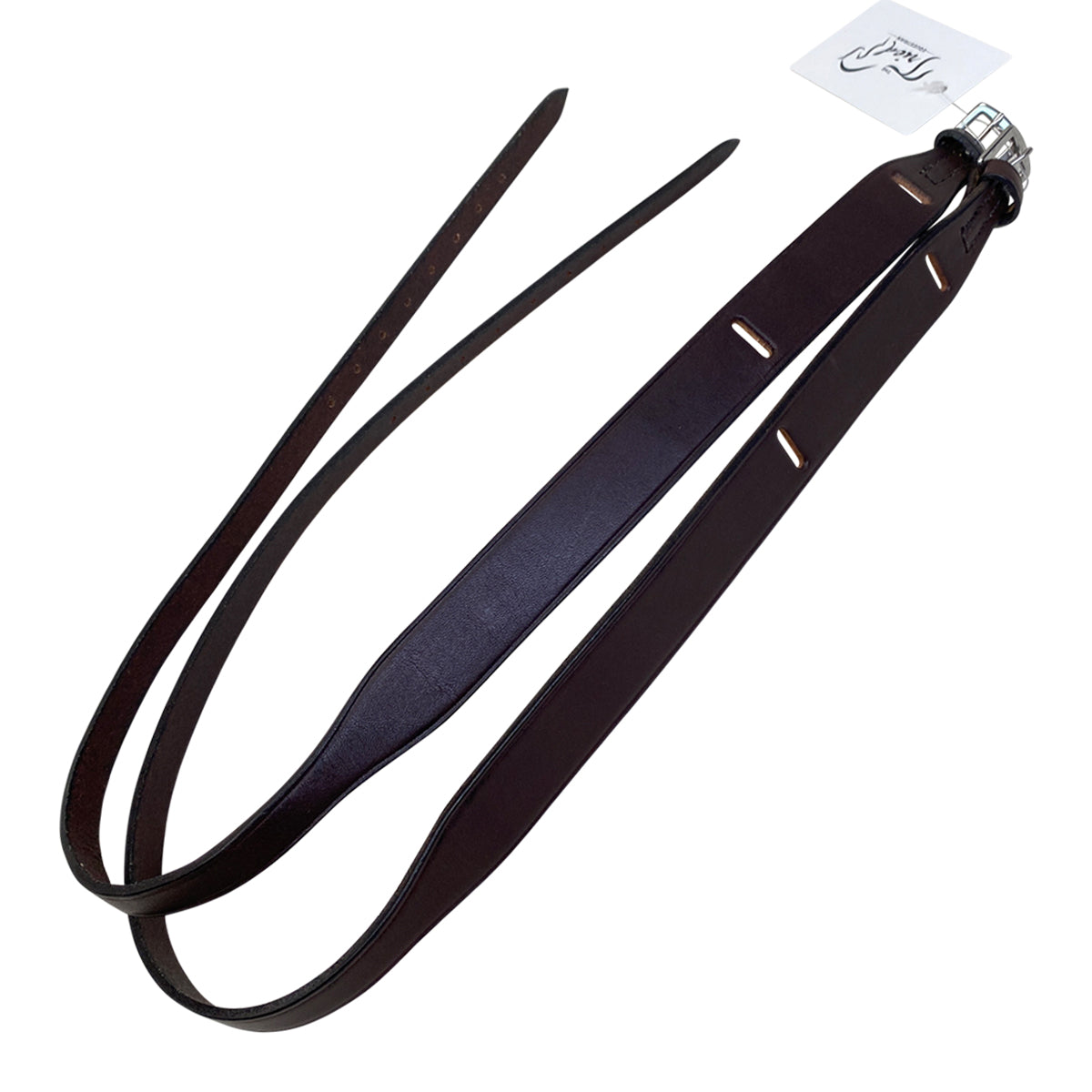Garter Straps in Dark Brown
