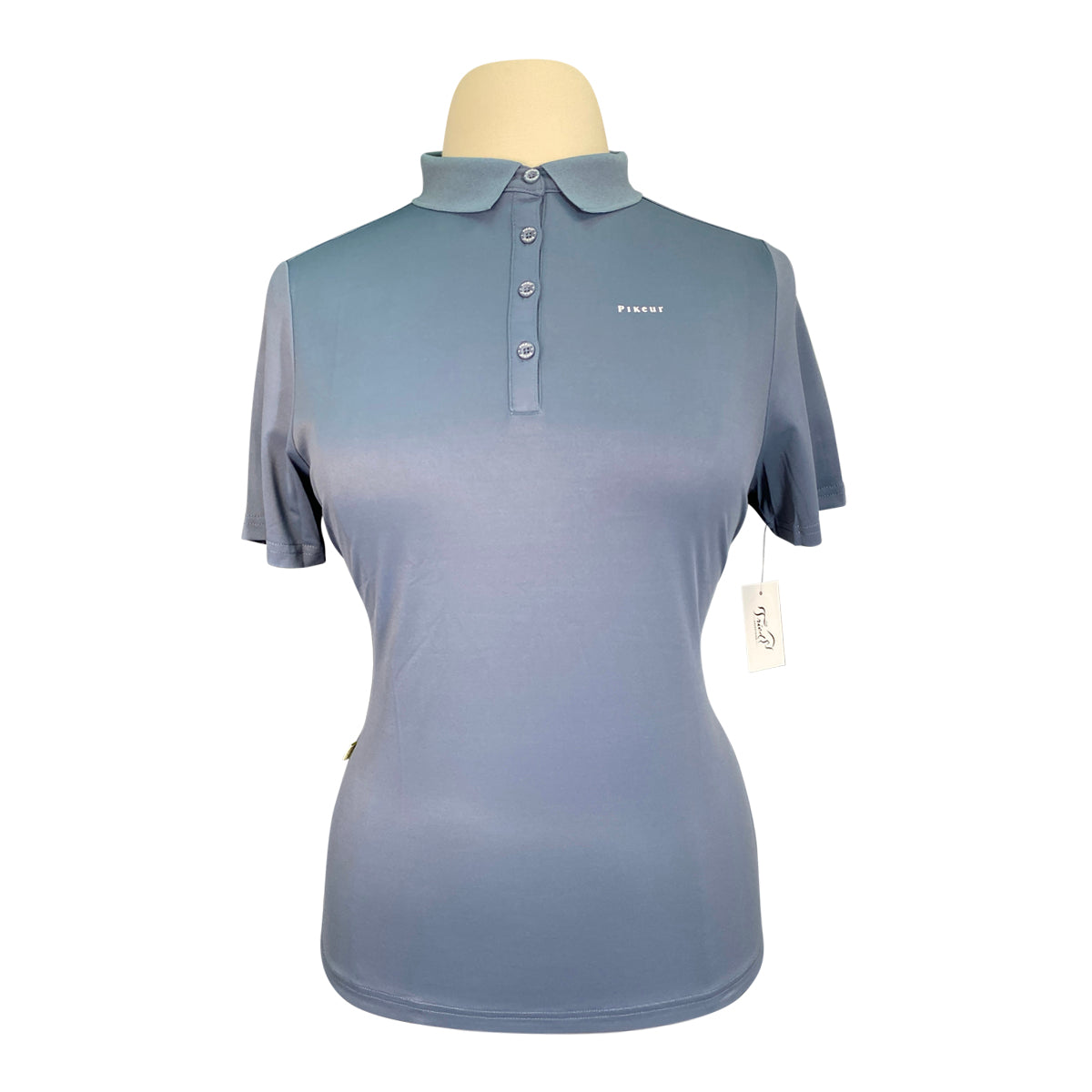 Pikeur 'Dasha' Training Polo Shirt in Cobalt Blue