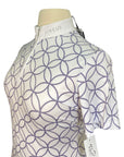 Pikeur 'Marou' Show Shirt in White/Silk Purple