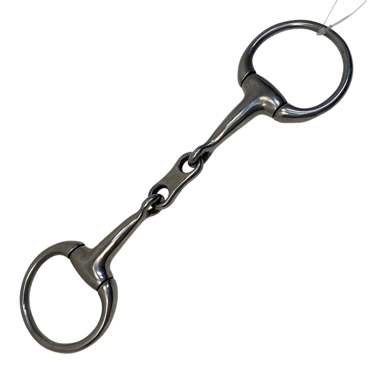 Eggbutt French Link Snaffle Bit in Stainless Steel - 4 1/2"
