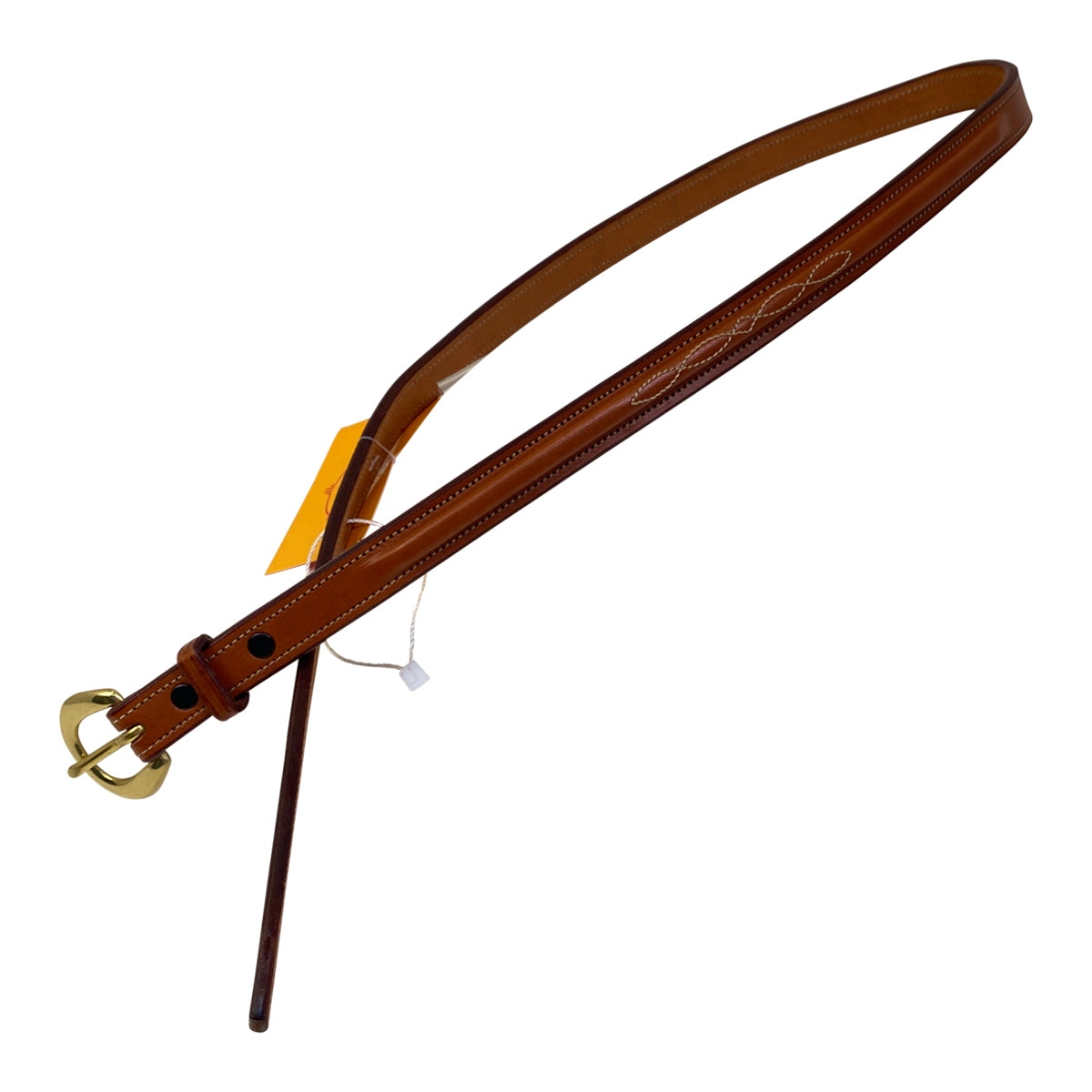 Edgewood Raised Fancy Belt in Cognac