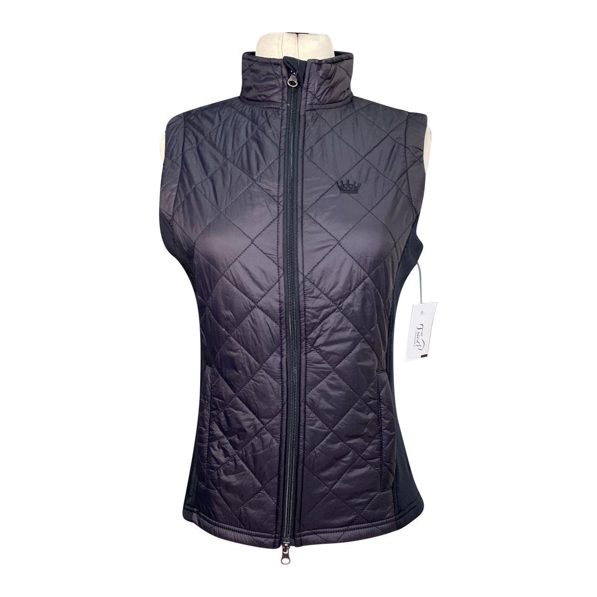 Kastel Denmark Quilted Vest in Black