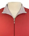 For Horses 'Gioconda' Long Sleeve Schooling Shirt in Ruby - Women's Small