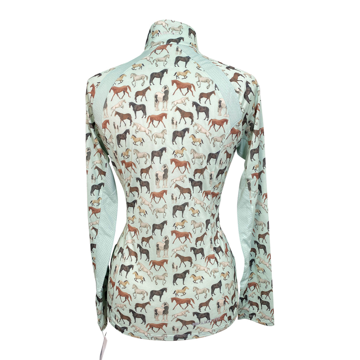 Ariat 'Sunstopper 2.0' Baselayer in Seafoam Herd