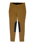 Crossover Knee Patch Breeches in Mustard