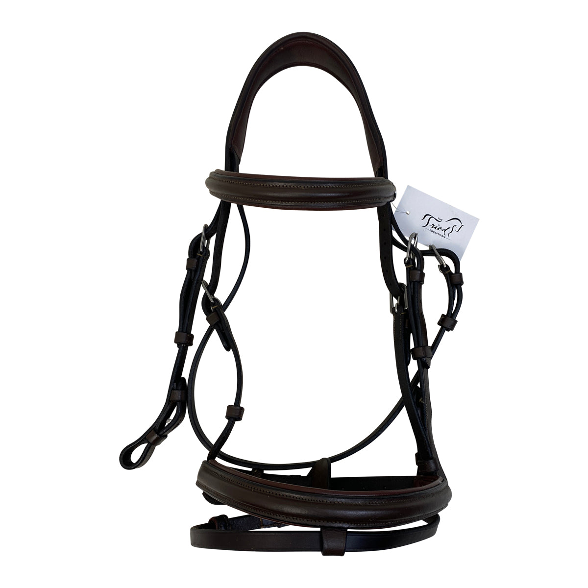 Dy&#39;on &#39;Working Edition&#39; Plain Raised Bridle w/Flash in Brown