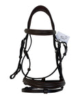 Dy'on 'Working Edition' Plain Raised Bridle w/Flash in Brown