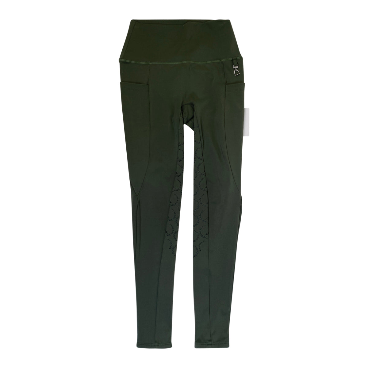 Horze Full Seat Grip Riding Tights in Hunter Green