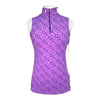 Dover CoolBlast IceFil Sleeveless Shirt in Purple Bits