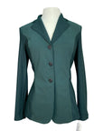 RJ Classics 'Harmony' Mesh Show Jacket in Hunter Green - Women's 00R