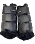 SmartPak Deluxe Fleece Lined Sport Boots in Black
