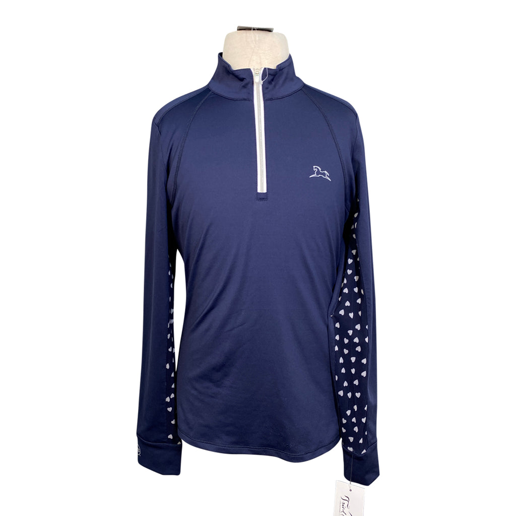 R.J. Classics Girl's 'Sienna Jr. 37.5' Training Shirt in Navy - Children's Large