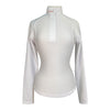Pomme 'Serena' Competition Shirt in White 