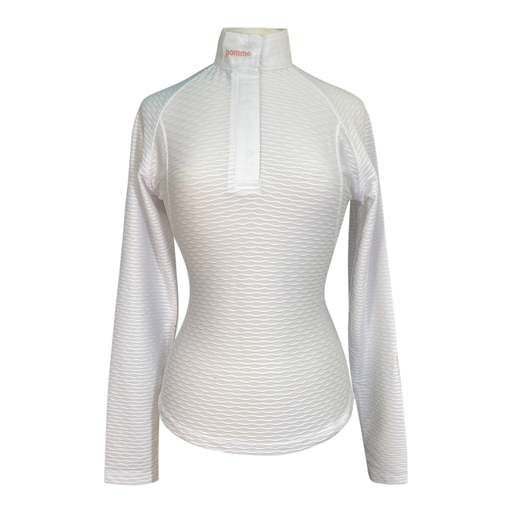 Pomme 'Serena' Competition Shirt in White 